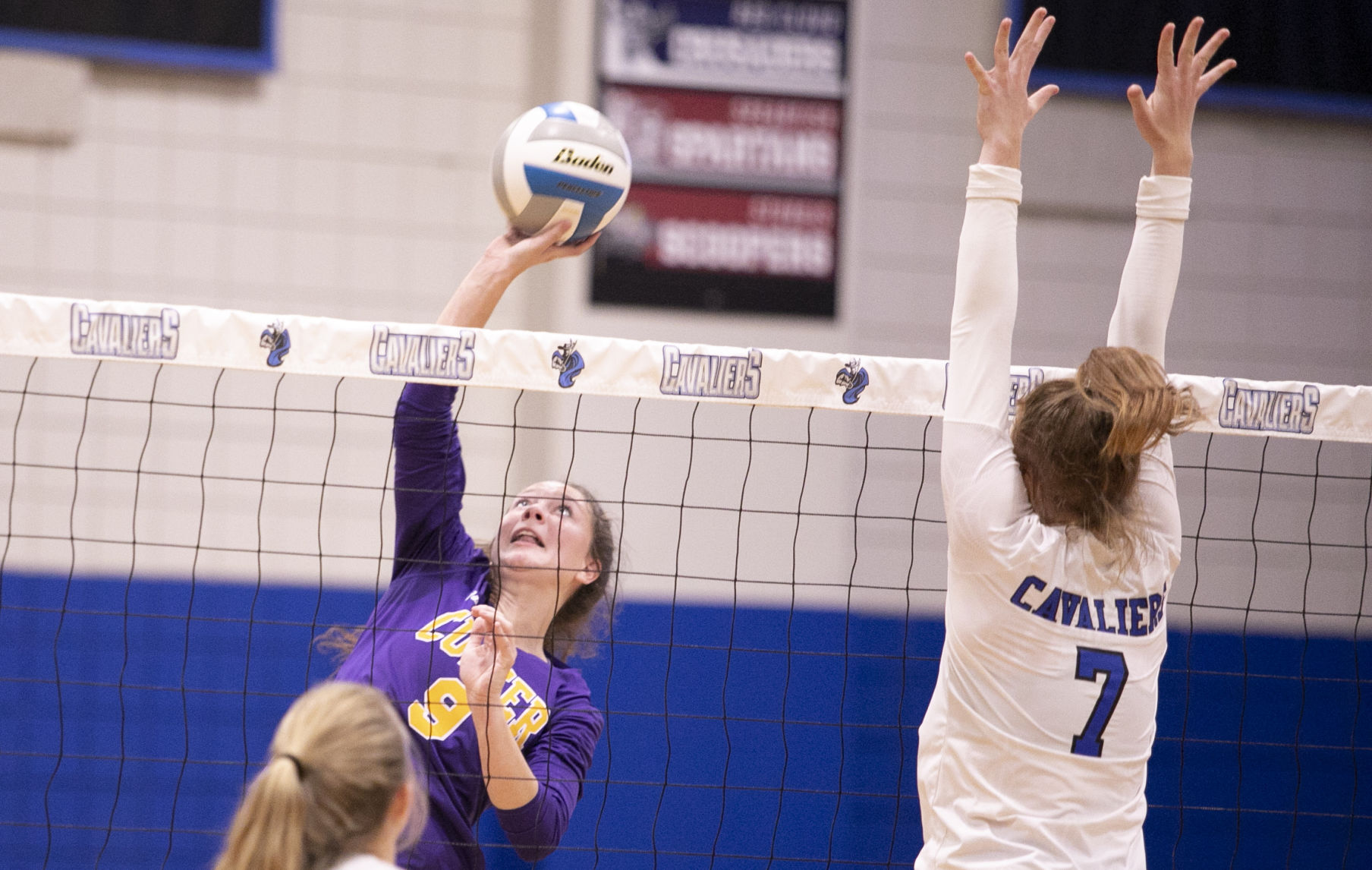 PHOTOS: Custer volleyball at St. Thomas More